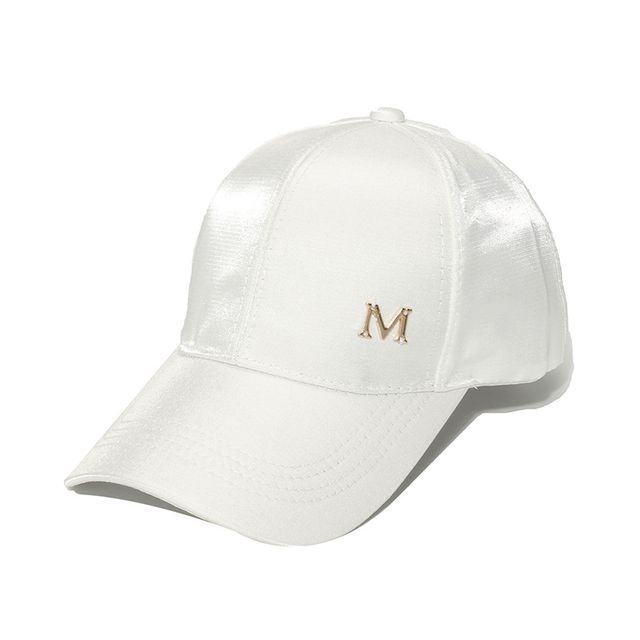 Lettering Cap Satin Baseball