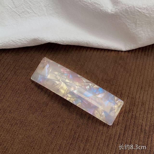 Iridescent / Hair Claw Clip