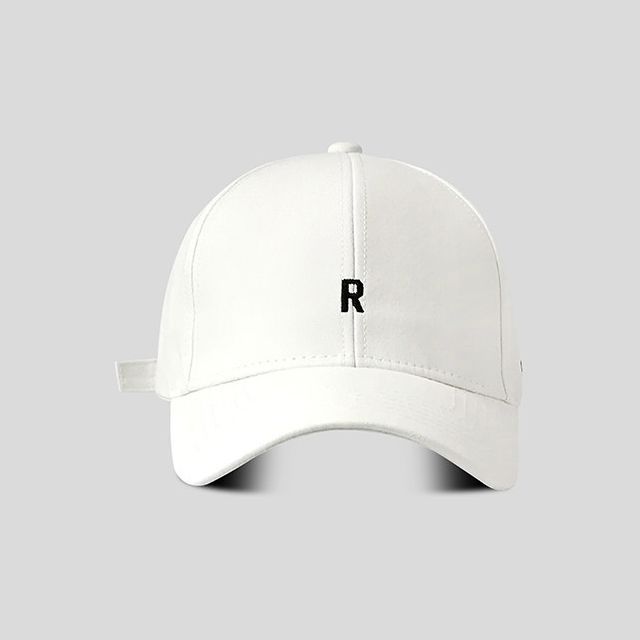 Lettering Embroidered Baseball Cap