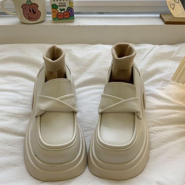 Loafers Platform Chunky Heel