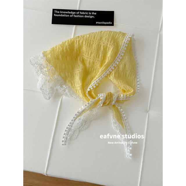 Lace Headkerchief Trim