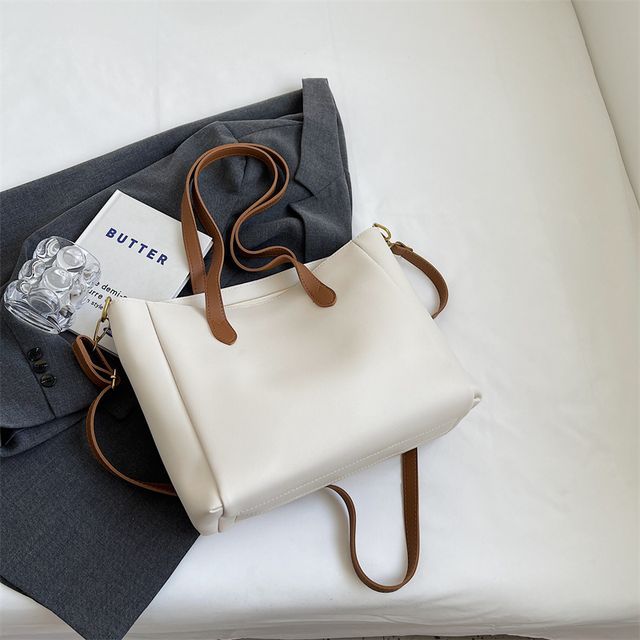 Sac fourre-tout / Bijou de sac / Ensemble en similicuir