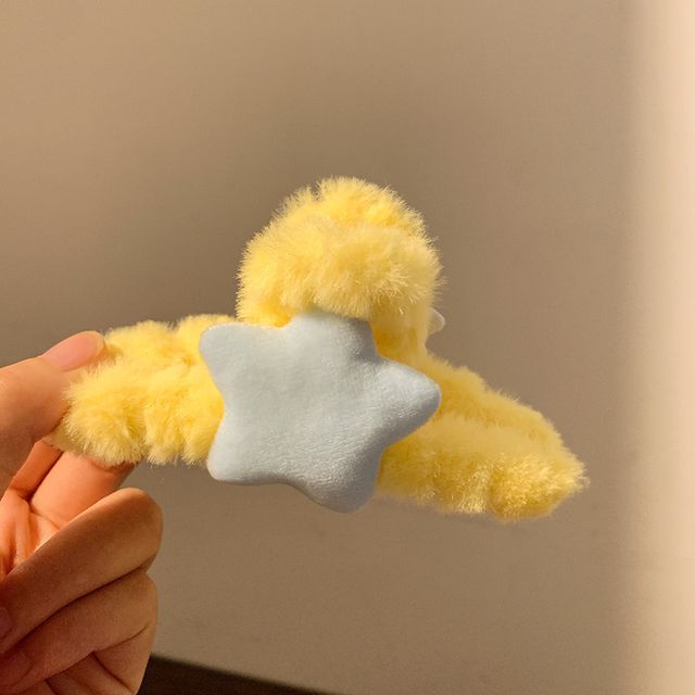 Hair Chenille Clamp Star