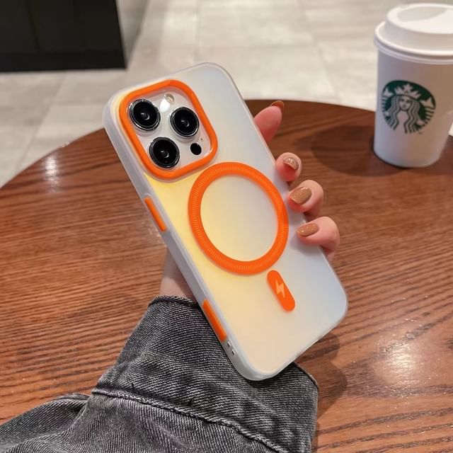 Frosted Case Phone MagSafe