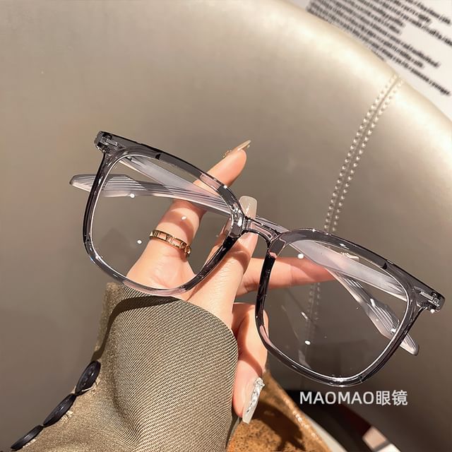 Blocking Glasses Blue Square Light Frame