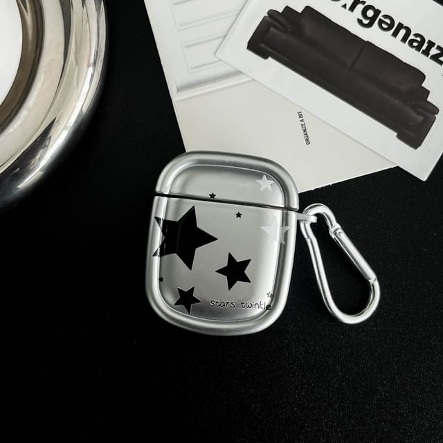 Star AirPods Skin Charm Earphone With Metallic Pro / Case