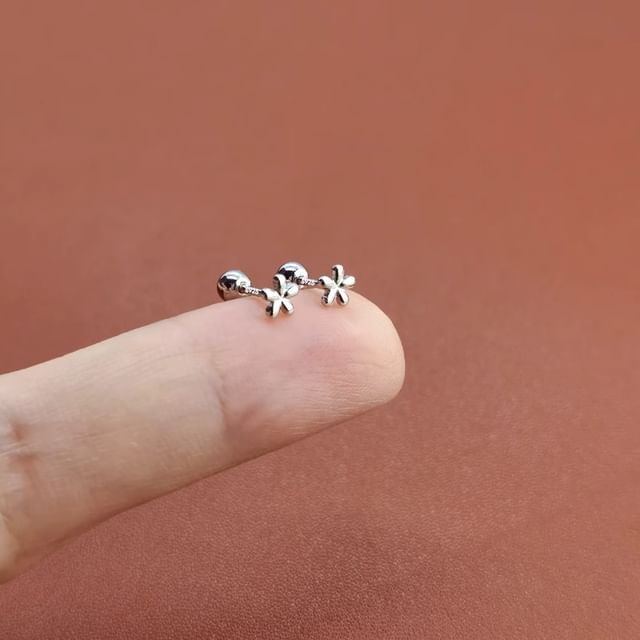 Stud Floral Ear