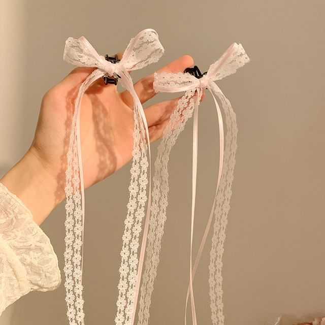 of Lace Clamp Hair Set 2: Ribbon
