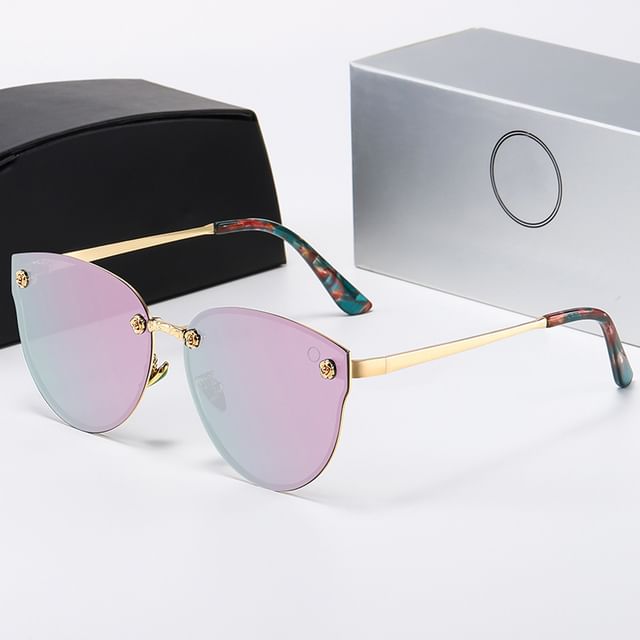 Frameless Sunglasses Polished