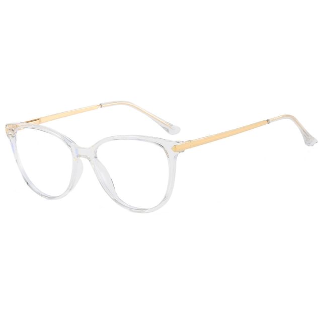 Light Round Blue Blocking Eyeglasses