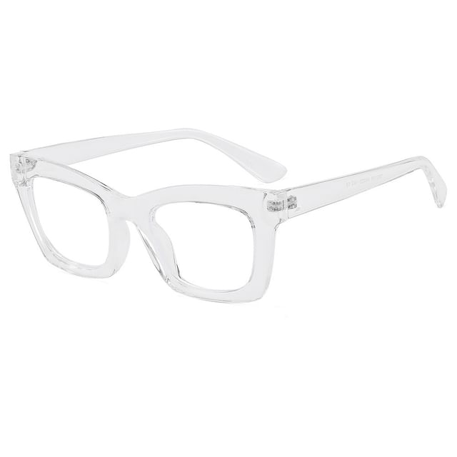 Blocking Square Light Eyeglasses Blue