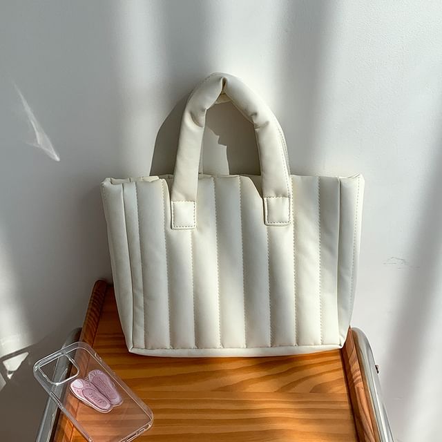 Tote Quilted Bag Plain