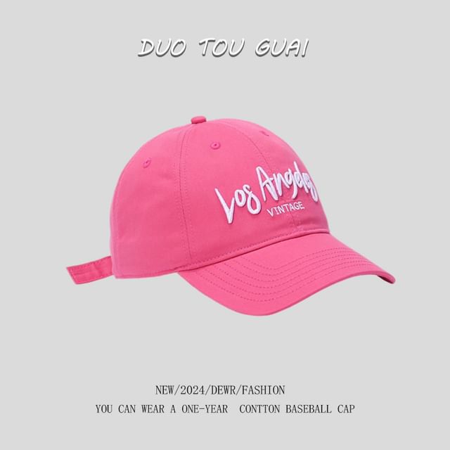 Embroidered Cap Lettering Baseball