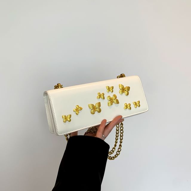Butterfly Bag Flap Crossbody Box
