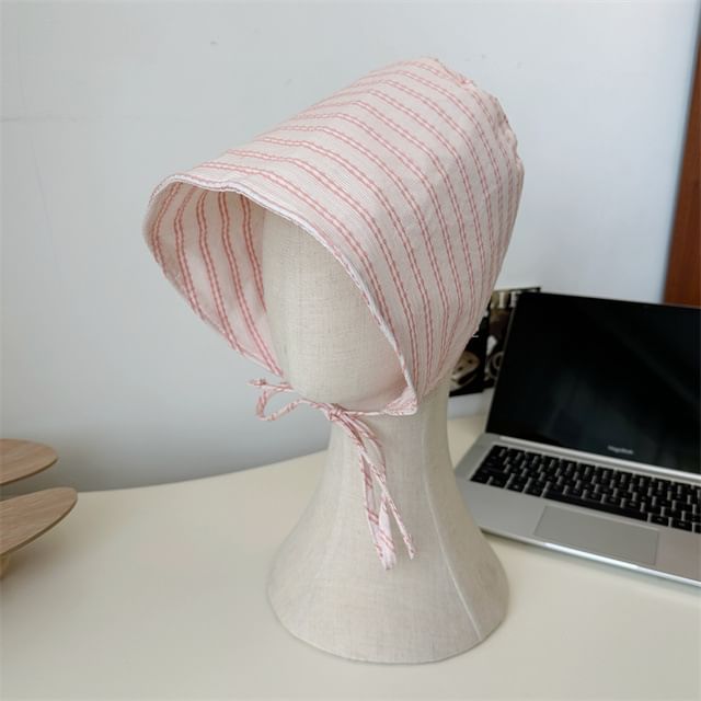 Bonnet Striped Hat