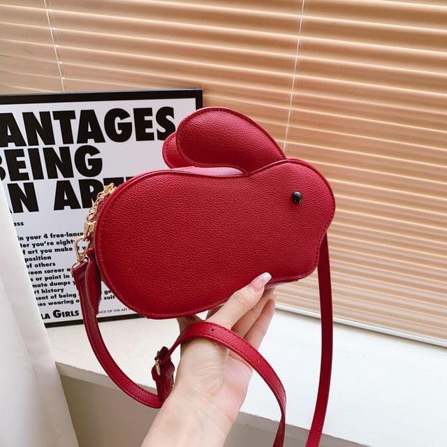 Crossbody Faux Leather Bag Rabbit