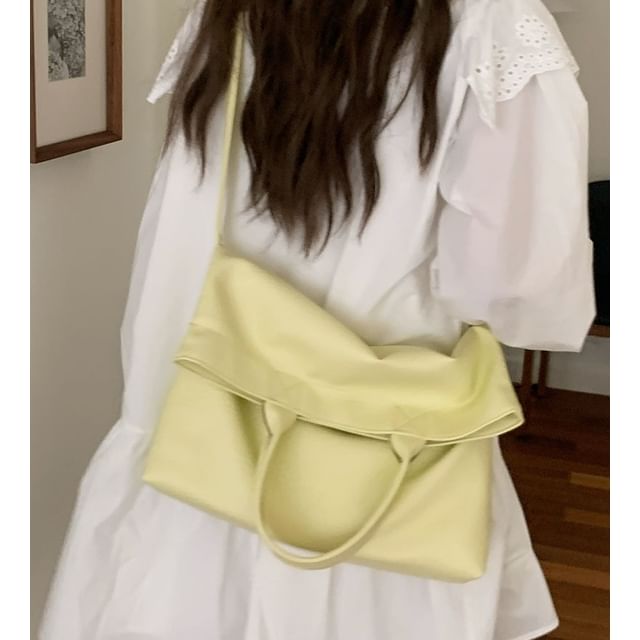 Tote Bag Faux Leather Crossbody