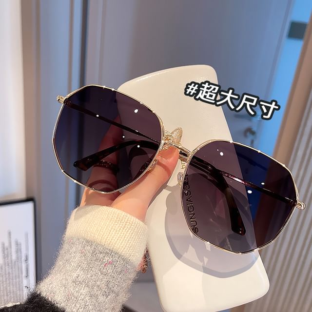 Frame Sunglasses Hexagon