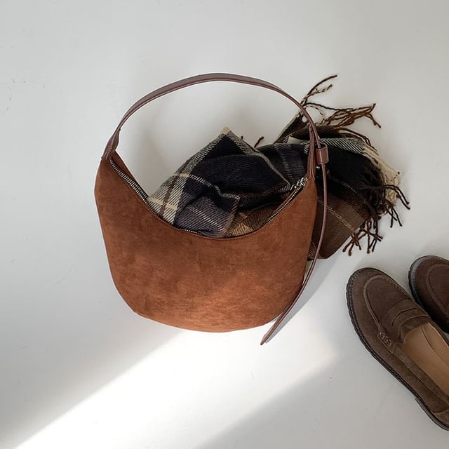 Bag Suede Faux Shoulder