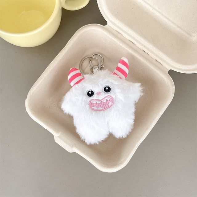 Plush On Lanyard Phone Monster Clip
