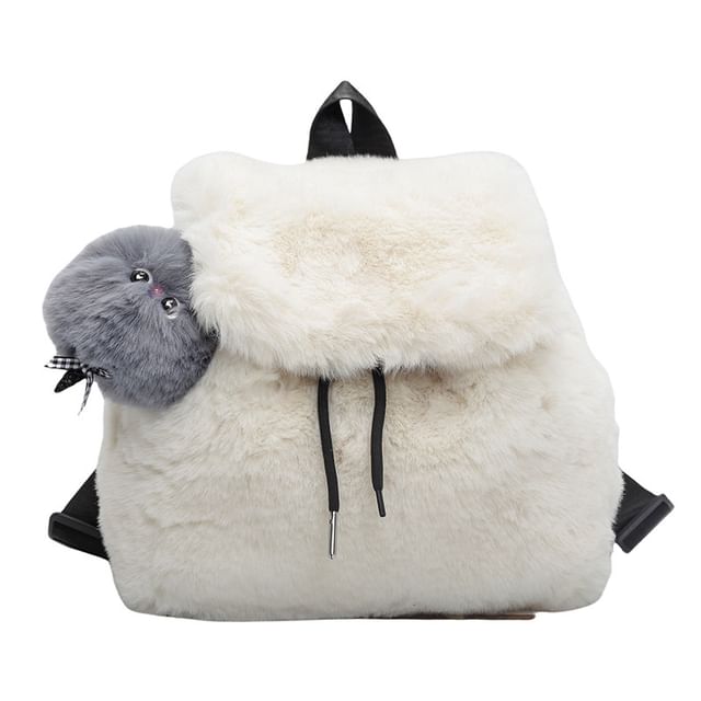 Set Charm Bag / Backpack Flap Fluffy
