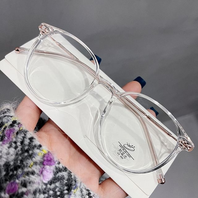 Round Plain Eyeglasses