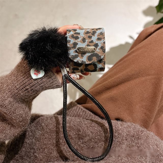 Strap / Case Print Pro Earphone AirPods Leopard Pom Skin
