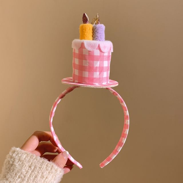 Headband Dot Birthday Polka Cake