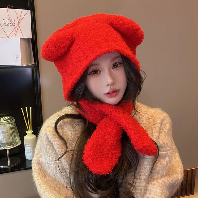 Bear Ear Balaclava Knit