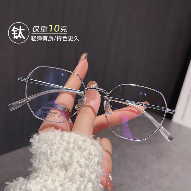 Eyeglasses Frame Hexagon