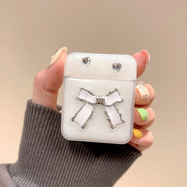 / Case AirPods Skin Earphone Bow Pro