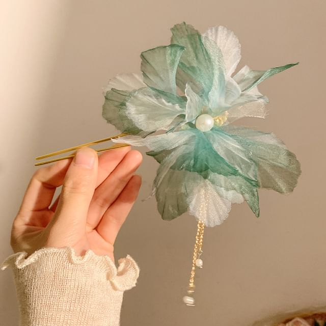 Flower Pin Hair Mesh