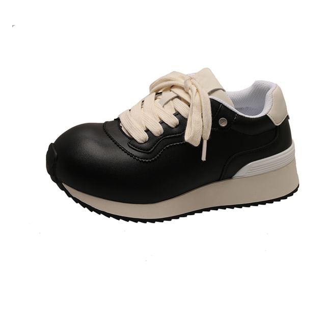 Platform Panel Sneakers