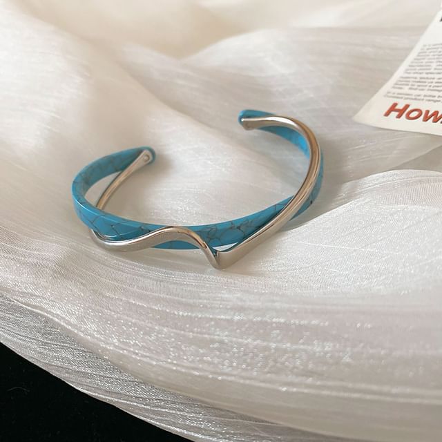 Leopard Twisted / Open Bangle Print