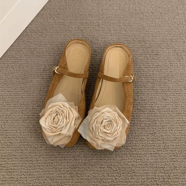 Floral Shoes Mary Jane