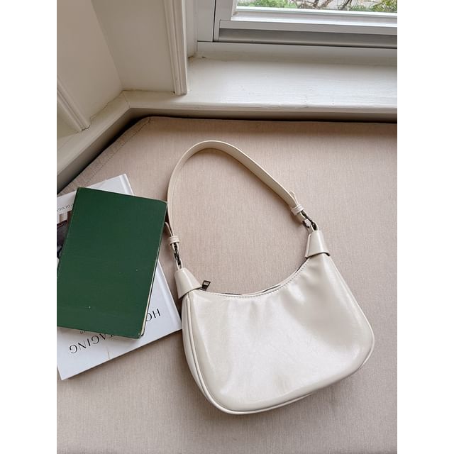 Shoulder Plain Bag Faux Leather