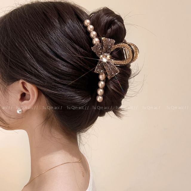 Designs) / Hair Bead (Various Rhinestone Claw