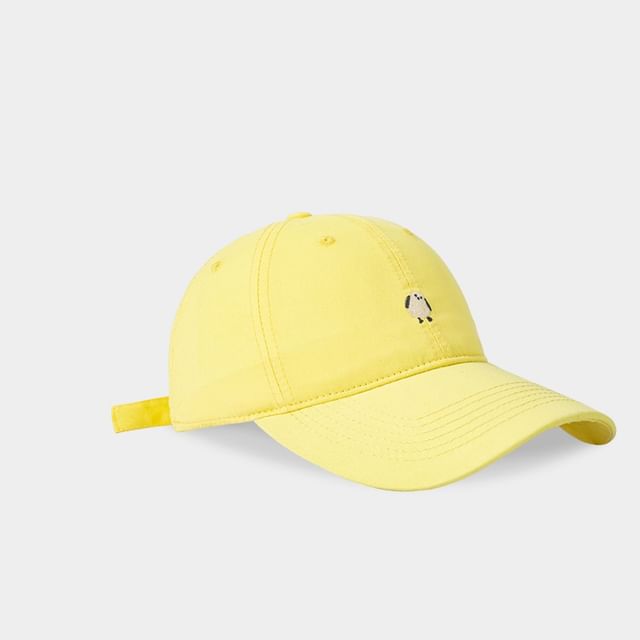 Bird Embroidered Baseball Cap