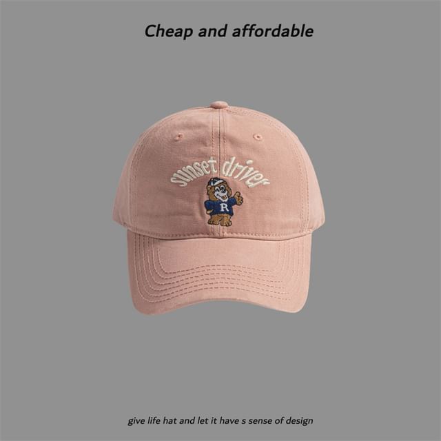 Cap Bear Embroidered
