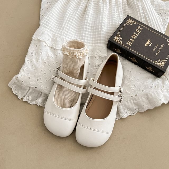 Jane Strap Double Shoes Mary