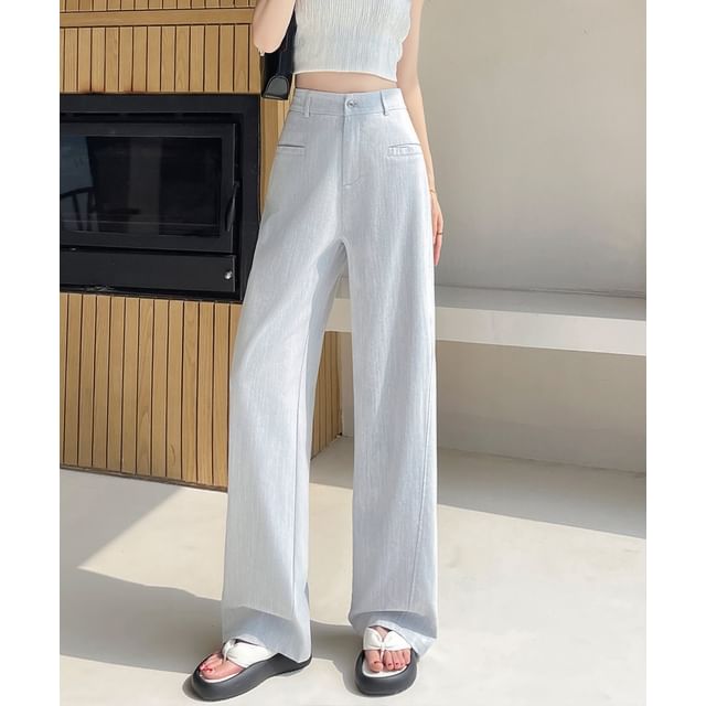 Washed High Waist Wide Designs) (Various Jeans Leg