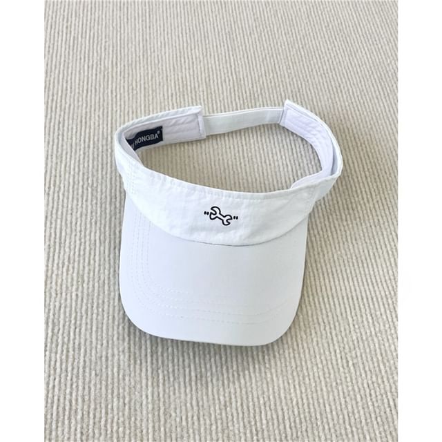 Embroidered Sun Wrench Visor