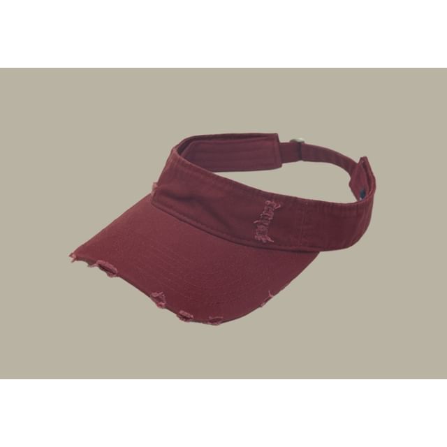 Sun Visor Distressed Plain