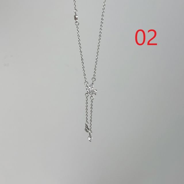 Butterfly Necklace Lariat