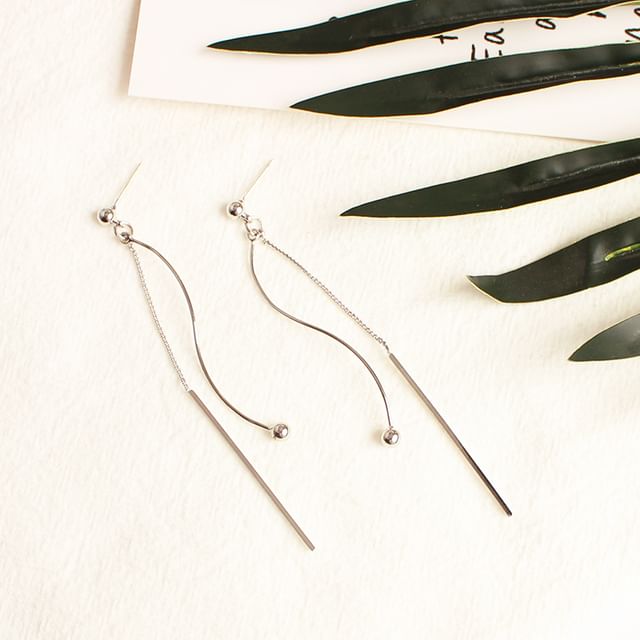 Earring Bead Clip-On Dangle / Bar