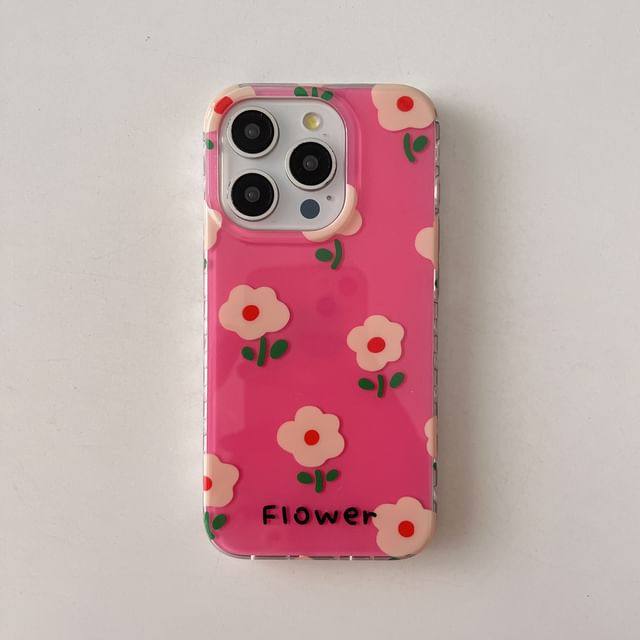 Case Magnetic MagSafe) (Compatible Floral Phone with