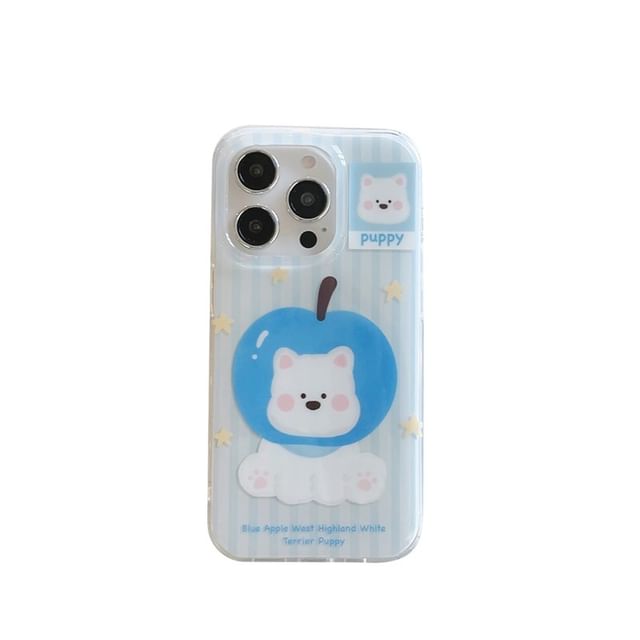 Set Case Phone / Dog Charm