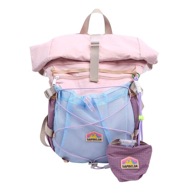 Zip Block Backpack Color