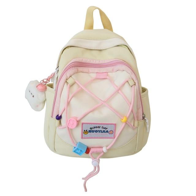Canvas Color Backpack Block