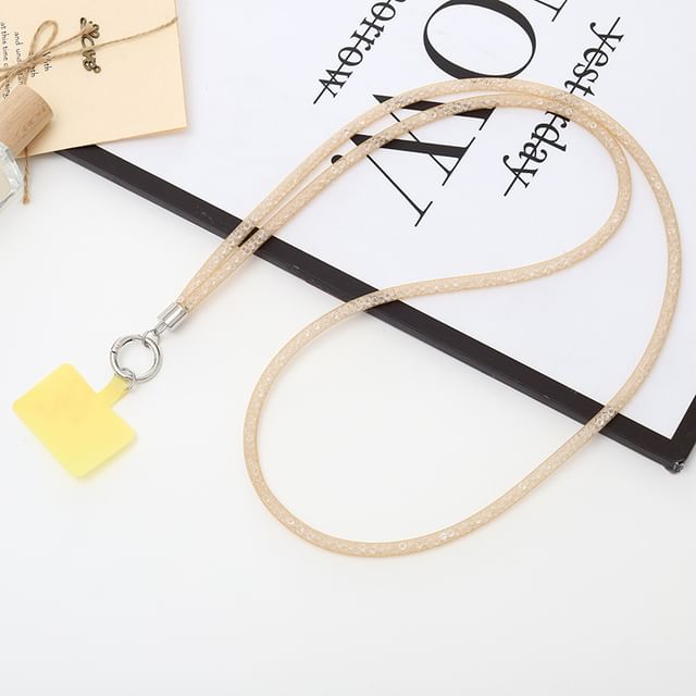 Lanyard Phone Glitter with Pad